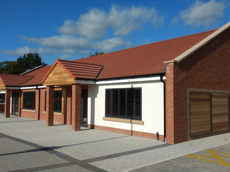 Witham St Hughs veterinary surgery and retail units.