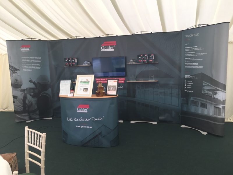 The Gelder Group stand at the Lincolnshire Show