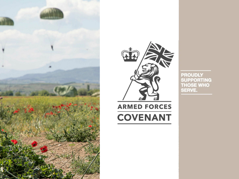 Armed Forces Covenant - Proudly Supporting Those Who Serve