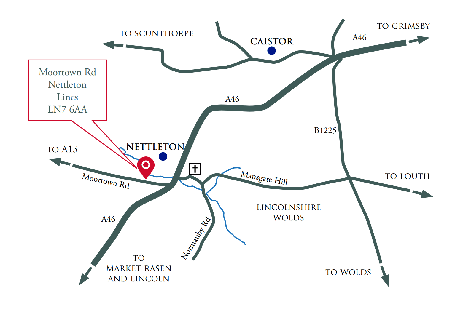 Nettleton Fields Map.