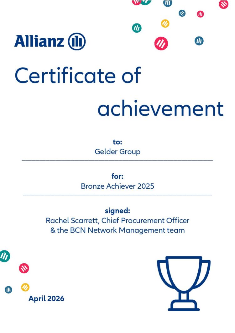 Allianz certificate